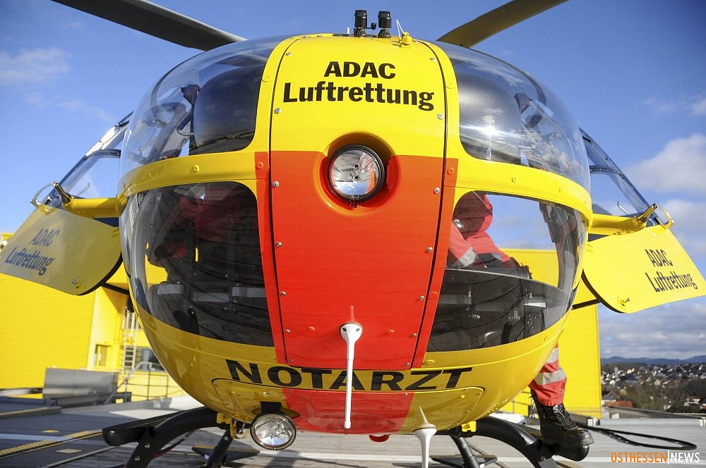 ADAC-Rettungshubschrauber "CHRISTOPH 28" Heute Ausgetauscht - FULDA ...