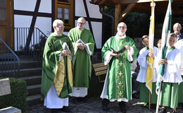 Feierliche Wiedereröffnung der Kirche in Rimmels