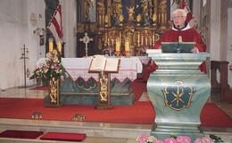 Festgottesdienst mit Pater Max Rademacher vom Kloster Frauenberg