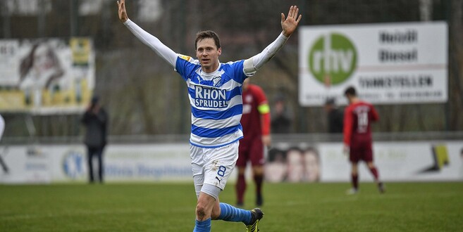 Nach einer überzeugenden Leistung durften Andreas Drews und der SV Flieden wieder jubeln
