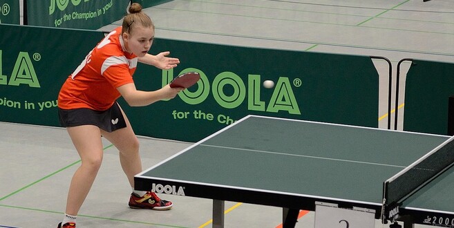 Spielte in Spanien stark auf, verpasste aber knapp eine Medaille: Tischtennis-Talent Sarah Rau aus Schmalnau.