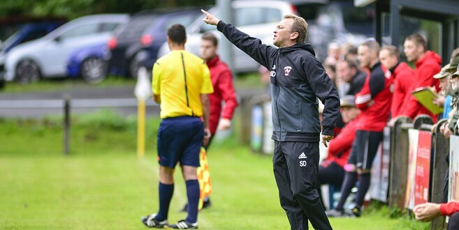 Sieht die Zeit gekommen, sich aus Bronnzell zu verabschieden: Trainer Stefan Dresel.