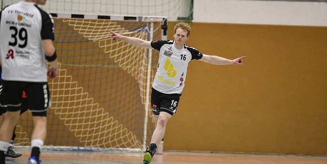 Philipp Koch und der TV Hersfeld dürfen zum Saisonende einen Derbysieg bejubeln