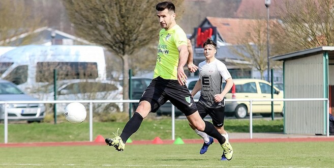Kam erst im Winter nach Neuhof, hatte aber mit sieben Treffern Anteil am Einzug in die Aufstiegsrunde: Branimir Velic.