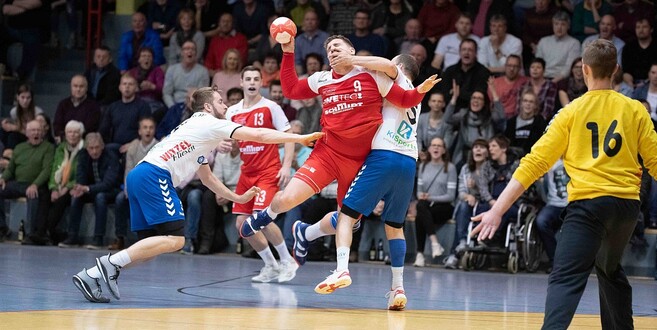 Das Derby war hart umkämpft, ging aber eindeutig an Benedikt Dimmerling und die HSG Großenlüder/Hainzell.