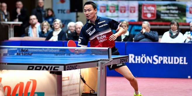 Landeten einen eindrucksvollen Sieg: Wang Xi und der TTC Fulda-Maberzell schlugen Mühlhausen deutlich.