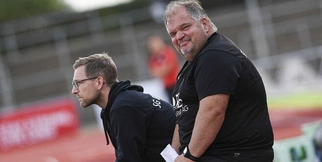 Michael Zindel (r.) wird künftig für den Regionalligisten FSV Frankfurt tätig sein.