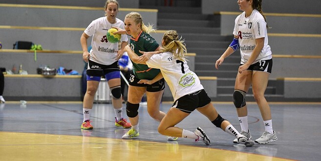 Laura Hölzinger und die Damen der HSG Großenlüder/Hainzell stehen vor ihrem letzten Heimspiel der Saison