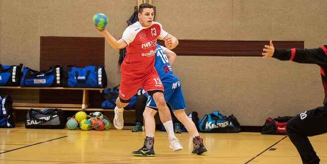 Eine starke Leistung zum Abschluss: Dominik Malolepszy und die HSG Großenlüder/Hainzell ärgerten Meister Vellmar bis in die Schlussphase.