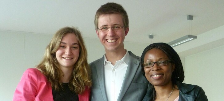 Die Verfasser (von links) Viktoria Horn (Fulda), Dr. Daniel Faßhauer (Hersfeld-Rotenburg) und Essi Mawuse Djinkpor (Kassel)