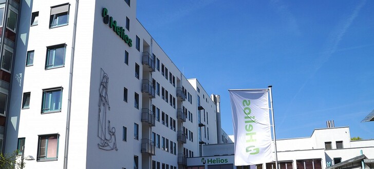 Umbaumaßnahmen im Erdgeschoss des Helios St. Elisabeth