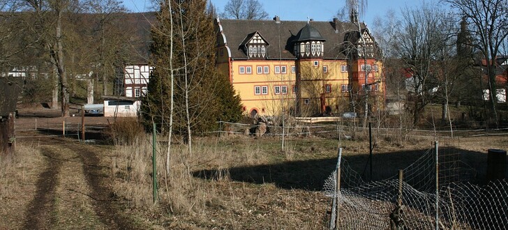 In direkter Nachbarschaft des Mansbacher Geyso-Schlosses könnte Hessens erste Pflegeeinrichtung für demenzkranke Menschen mit Dorfcharakter entstehen.
