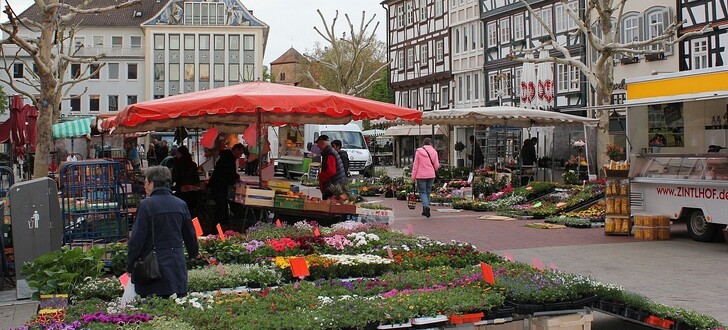 Der Hessentag hat Vorfahrt: Der Bad Hersfelder Wochenmarkt wird vom 24. Mai bis 18. Juni vom Linggplatz auf den Theodor-Heuss-Platz verlegt.