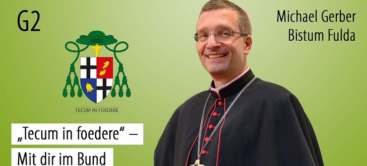 Das bekannte Bischofsquartett ist durch die Amtseinführung von Michael Gerber wieder komplett.