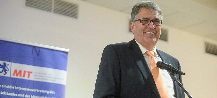 Jürgen Diener steht an der Spitze der Mittelstandsvereinigung der CDU, die im Kreis Fulda 550 Mitgliedsbetriebe hat.