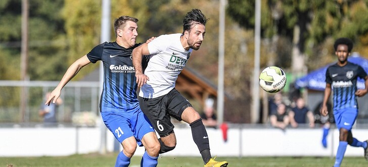 Christoph Bohl (l.) wird am seinen FSV Thalau gegen die SG Kerzell, hier Mikael Avanesian (r.), nicht unterstützen können