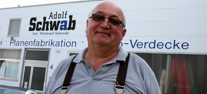 Winfried Schwab wurde sein Beruf in die Wiege gelegt