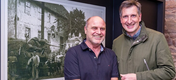 Von links: Hans-Jürgen Müller (EFM Fulda), Rainer Sippel (antonius-Geschäftsführer)