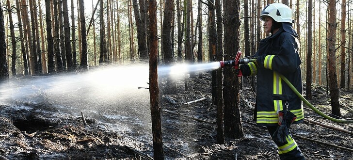Erster größerer Waldbrand der Saison in Hanau-Großauheim und vielen weiteren Teilen Osthessens