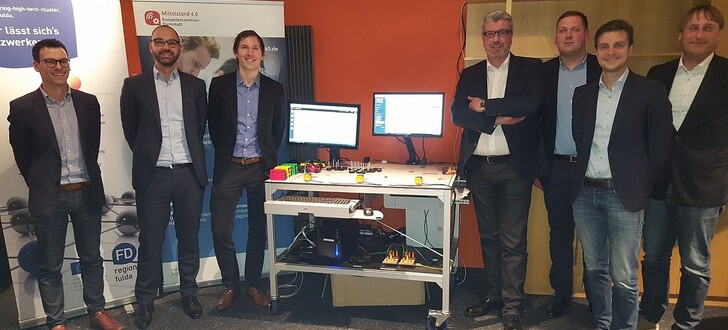 Die Experten des Mittelstand 4.0 Kompetenzzentrums Darmstadt, der Unternehmen A&S Engineering und FD/METHCON sowie des Engineering-High-Tech-Clusters zeigten, wie sich dank der Digitalisierung Effizienzsteigerungen erzielen lassen