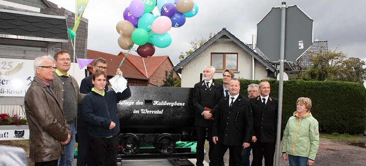 Das Werratal feiert 125 Jahre Kalibergbau: Auftakt ist im thüringischen Kaiseroda, der Wiege des hiesigen Kalireviers.