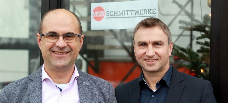 Die MSB SCHMITTWERKE werden ab sofort von Jürgen Enders (links) und Martin Hein geführt