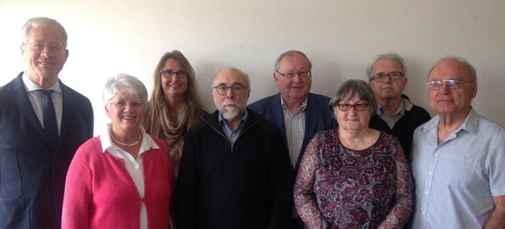 v.l.n.r.: Dr. Alois Rhiel, Gisela Zoll, Dorotheé Vilmin, Winfried Ebert, Prof. Dr. Winfried Fassbinder, Annelore Eilers, Thomas Kreß, Dietmar Kuschel
es fehlt Gabriele Kremer