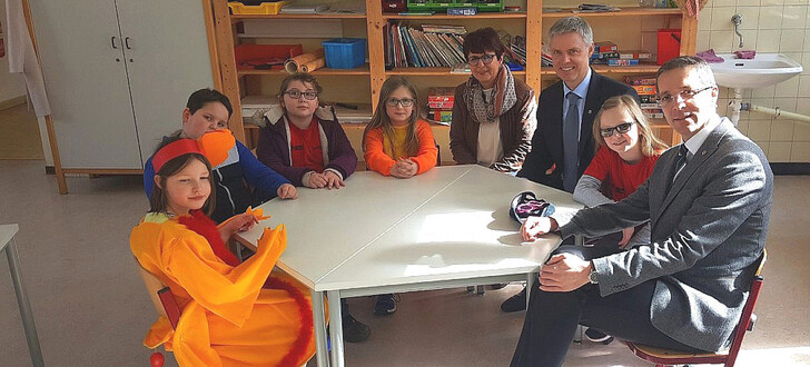 Pakt für den Nachmittag: die Tannenbergschule in Nentershausen ist mit von der Partie.