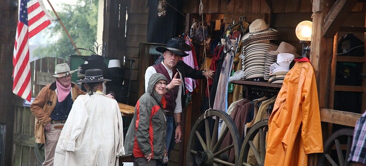 Westernfeeling im Vogelsberg: Am Wochenende ist Lingelcreek bei Lingelbach das Mekka aller Coboys und Ladies