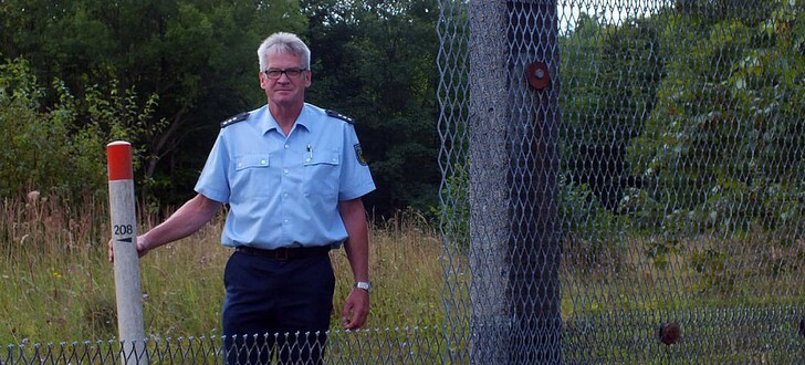 Zurück auf dem Dachsberg bei Kella: Ganz in der Nähe des ehemaligen DDR-Patrouillenweges wurden Gunther Bohle und sein Streifenführer von DDR-Grenzern gestellt.